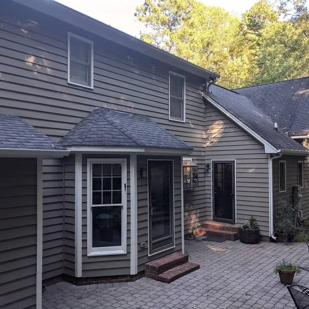 Behr Mocha Accent exterior paint