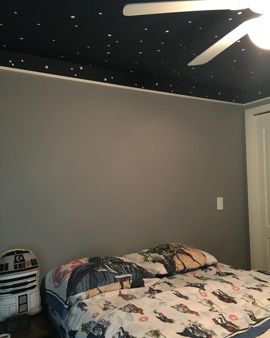 Behr Power Gray bedroom color