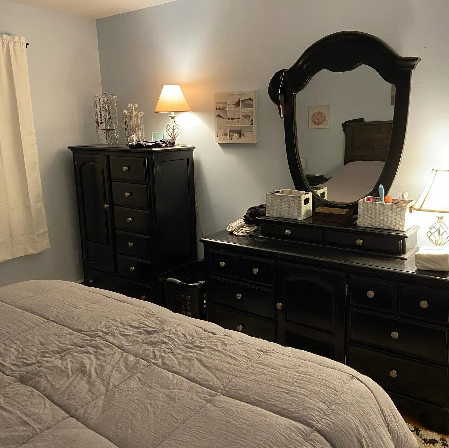 Behr Soft Cloud bedroom color