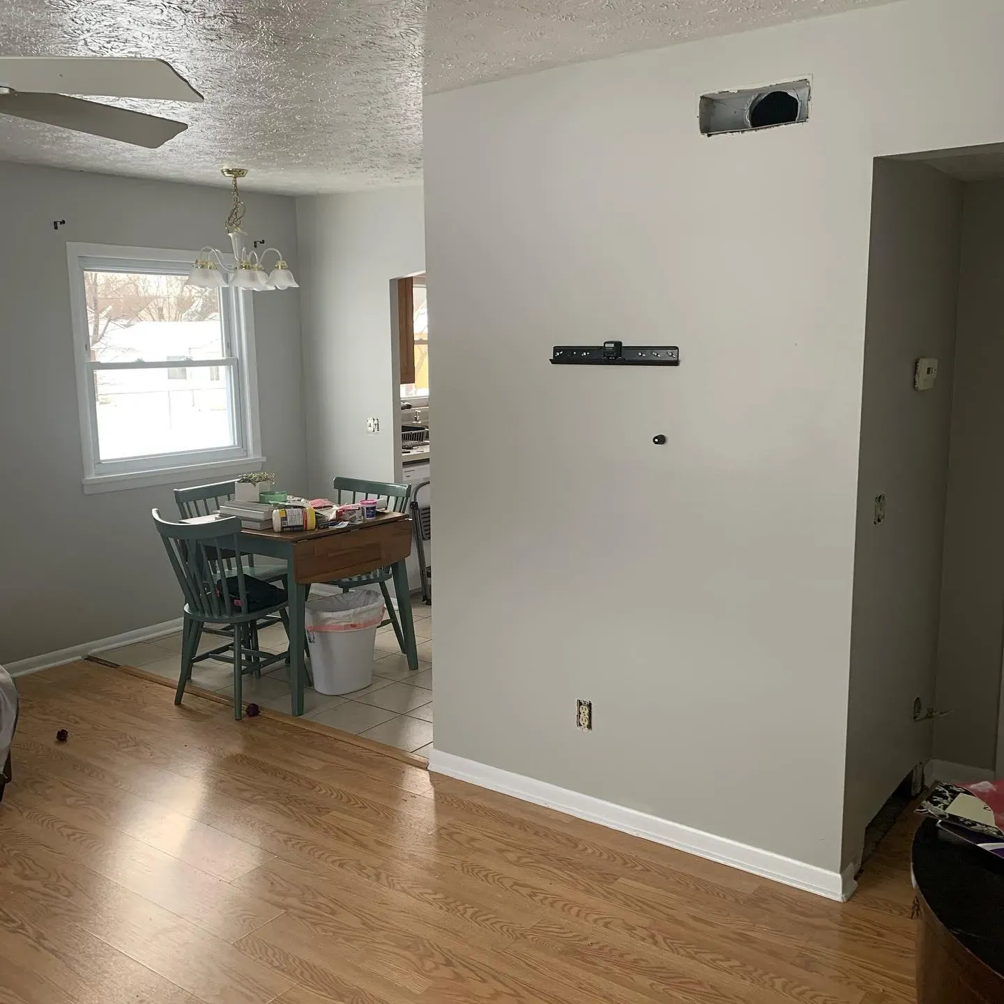 Behr Whitewash Oak living room color