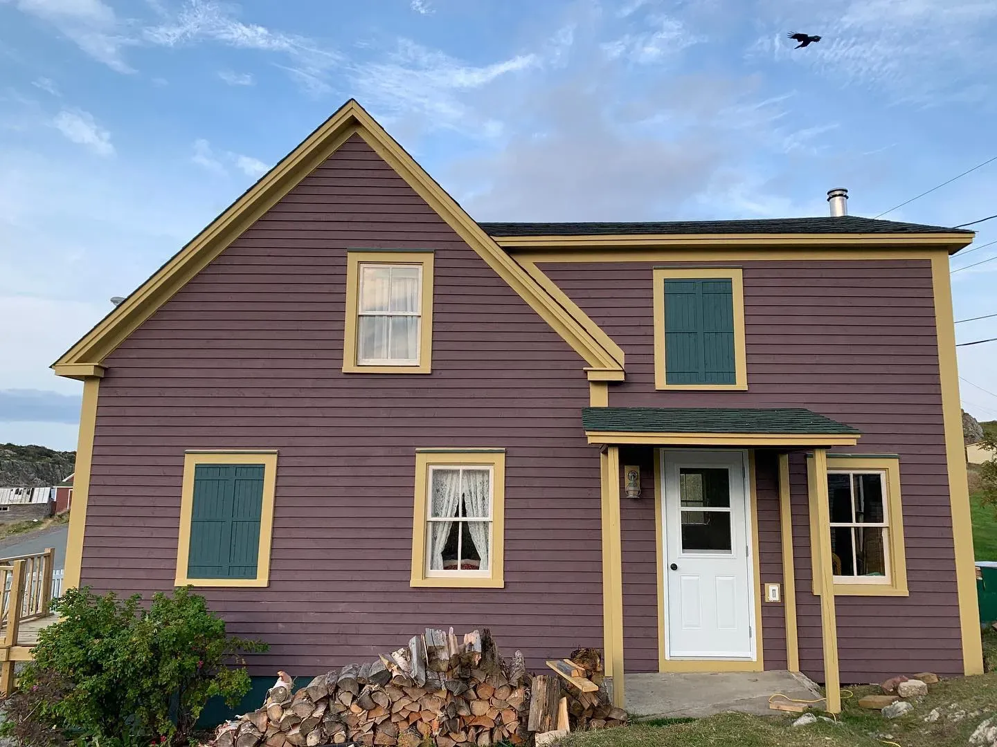 Benjamin Moore Amazon Soil house exterior 