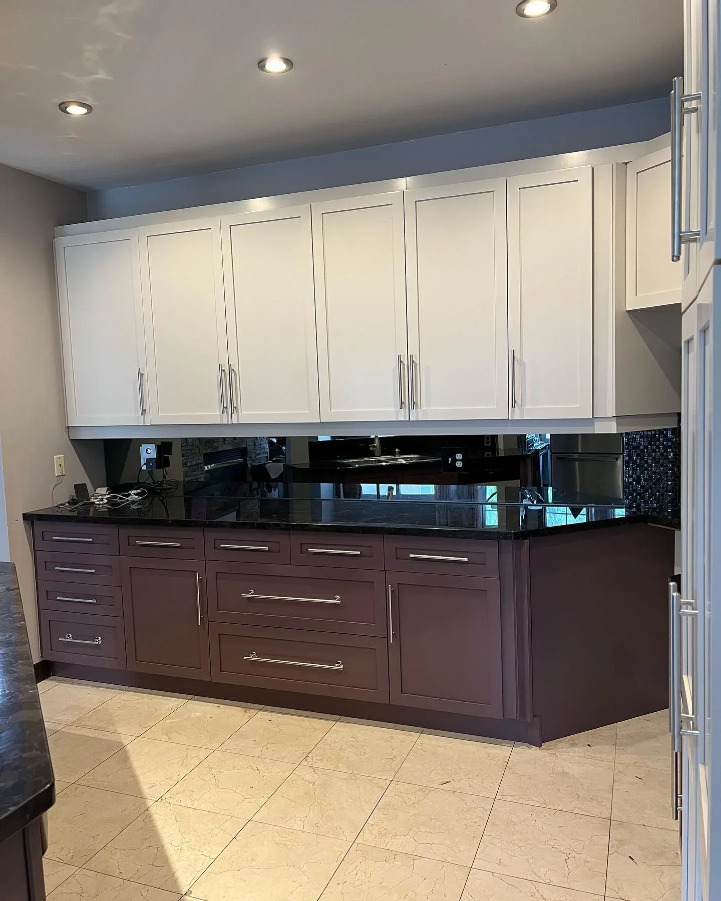 Benjamin Moore Amazon Soil kitchen cabinets color