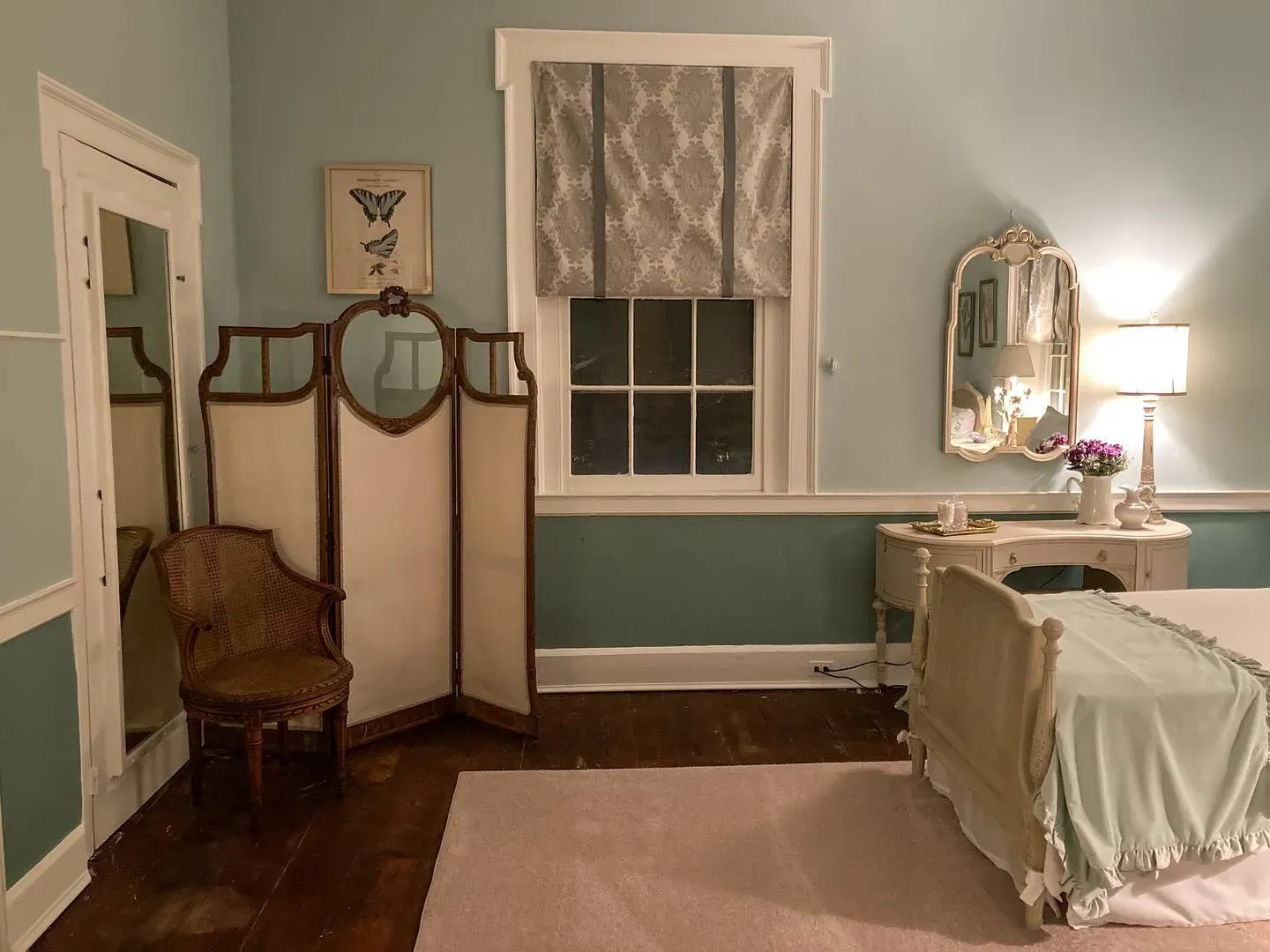 Annapolis Green bedroom interior