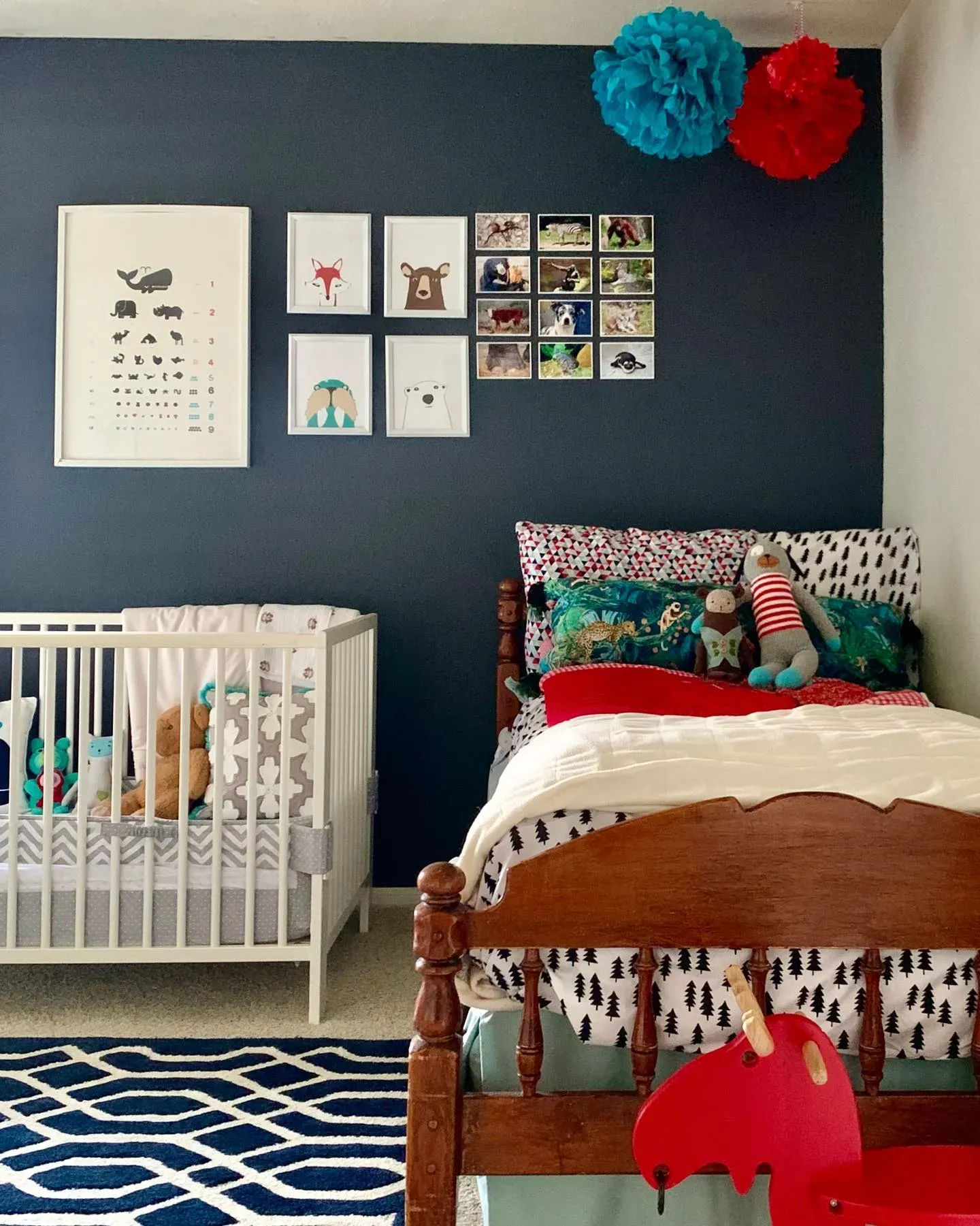 Baby Seal Black kids bedroom 