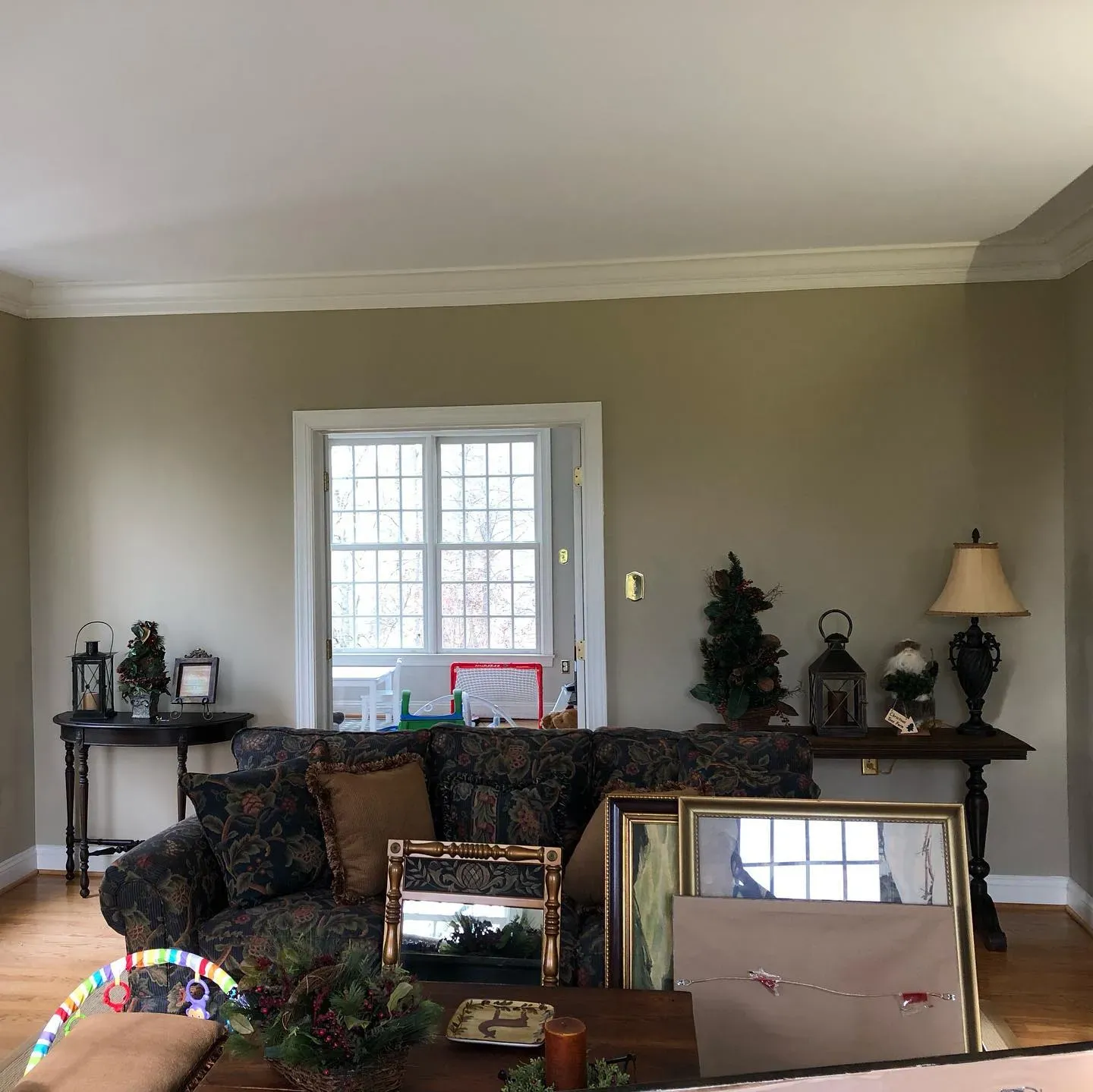 Bennington Gray living room interior