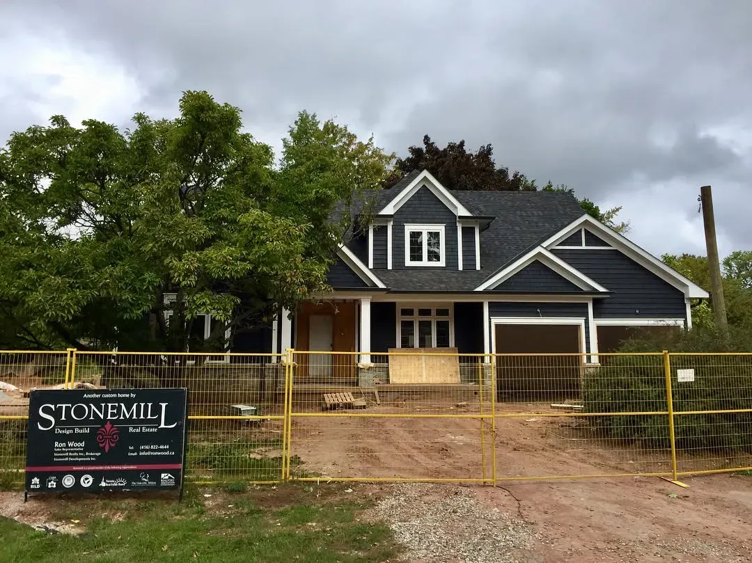 Benjamin Moore Black Ink house exterior 