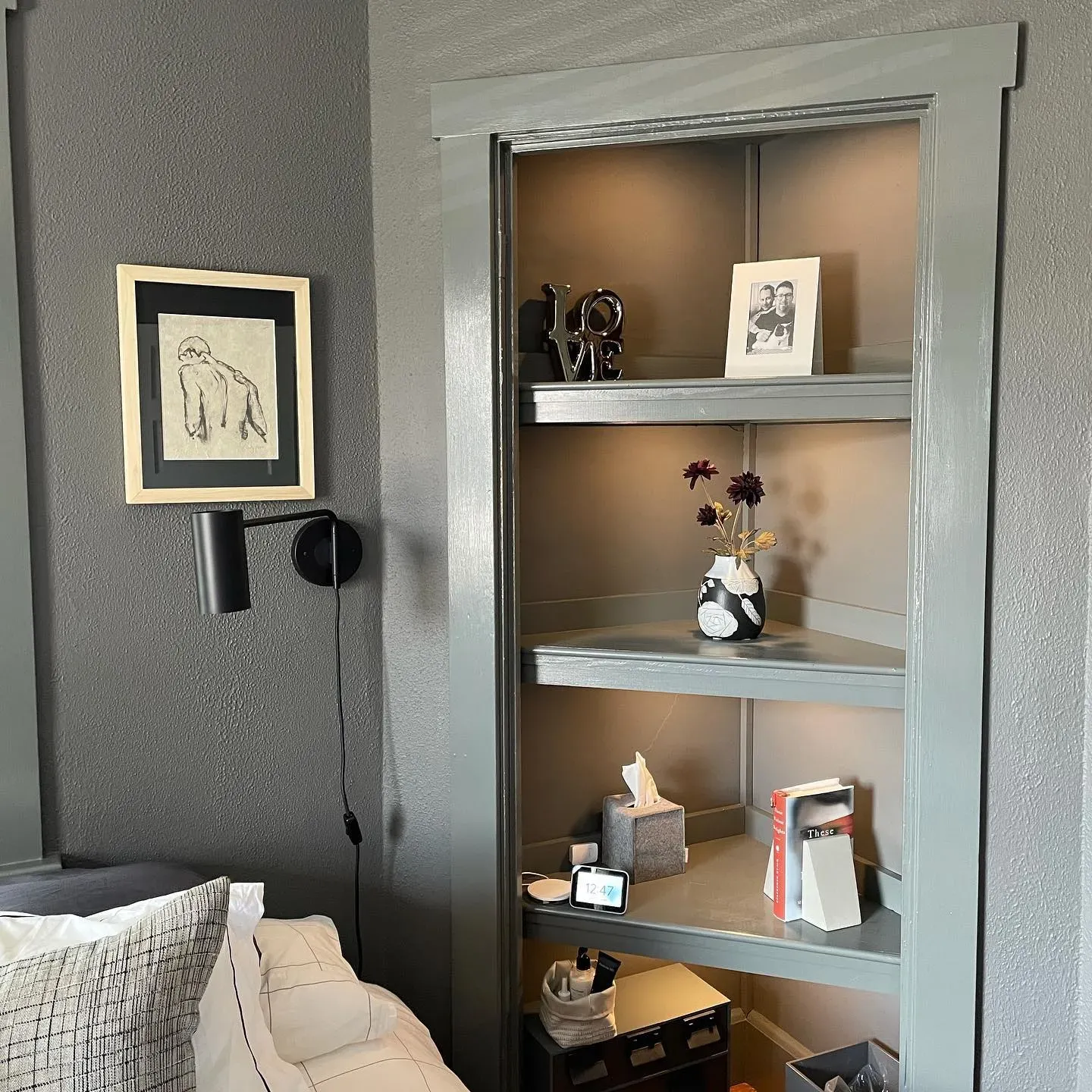 Benjamin Moore Burnt Ember bedroom review