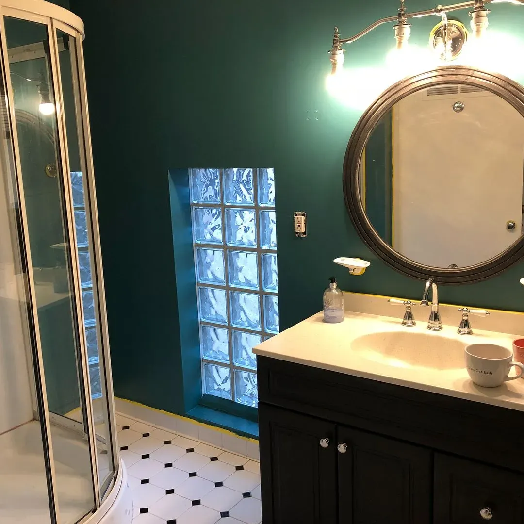 Casco Bay bathroom paint