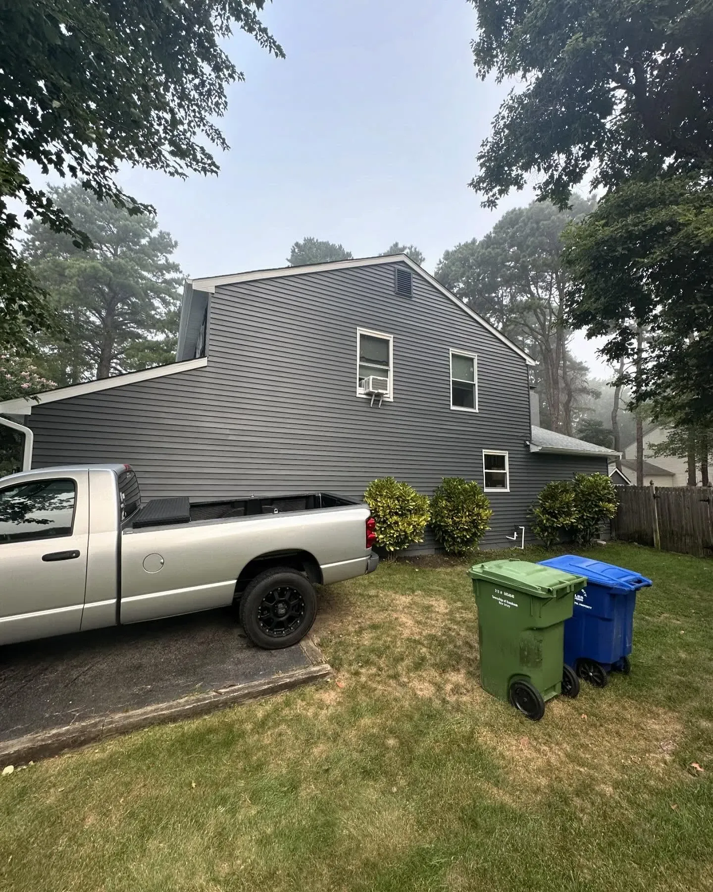 Benjamin Moore HC-178 house exterior review