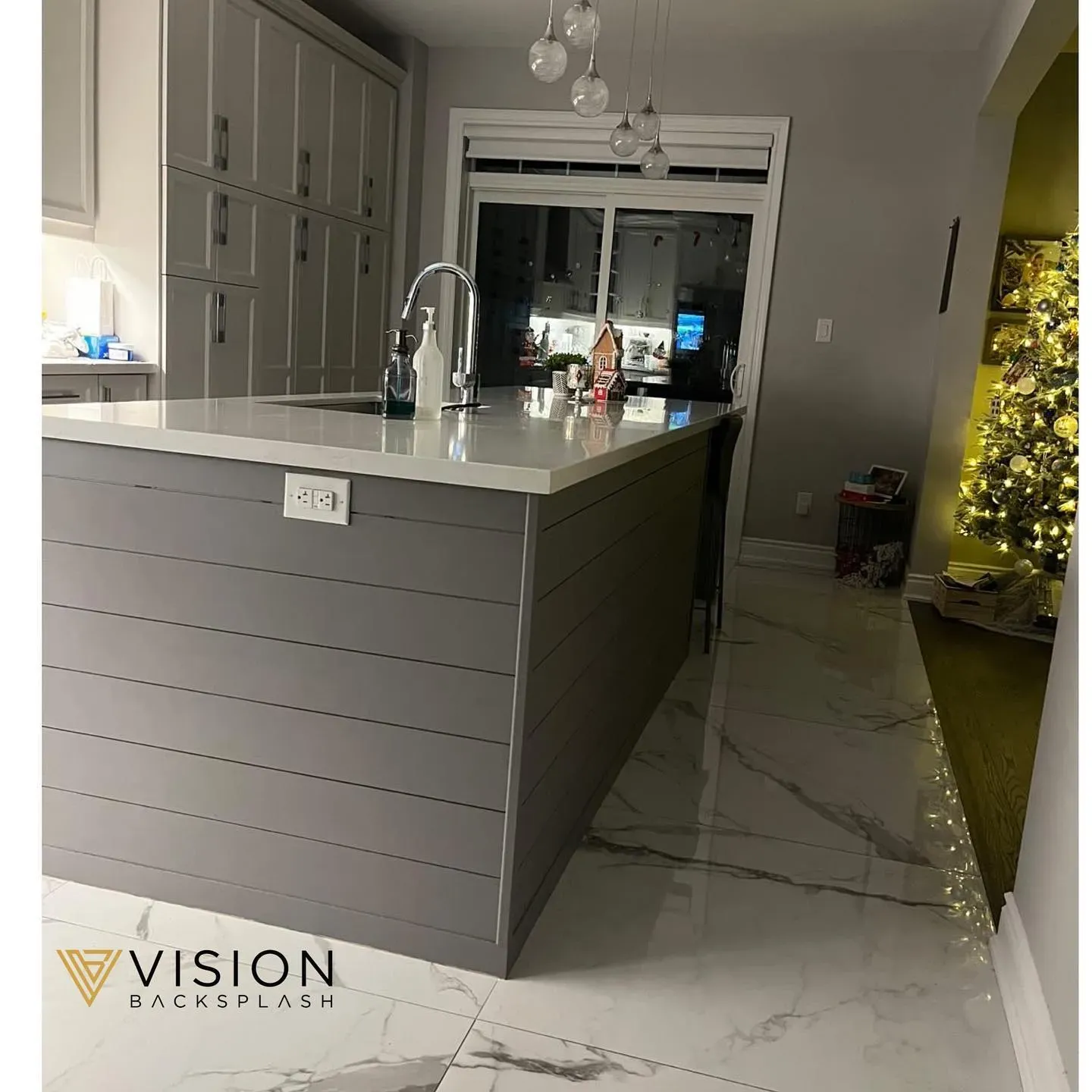 Benjamin Moore AF-705 kitchen cabinets color review