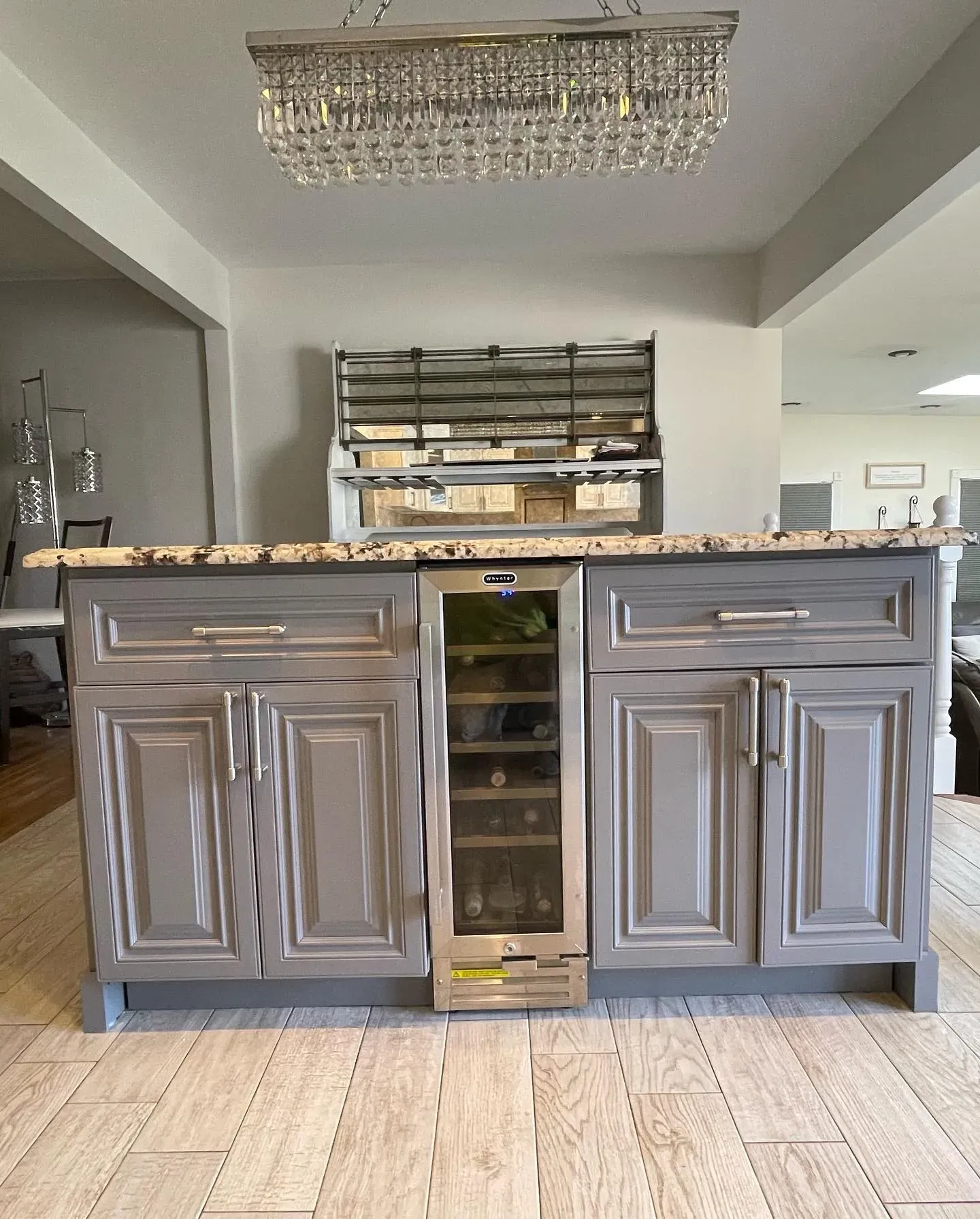 Benjamin Moore Cinder kitchen cabinets paint review