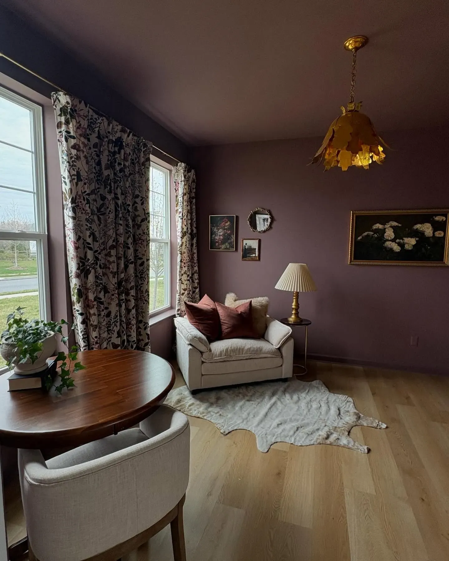 Cinnamon Slate living room paint review