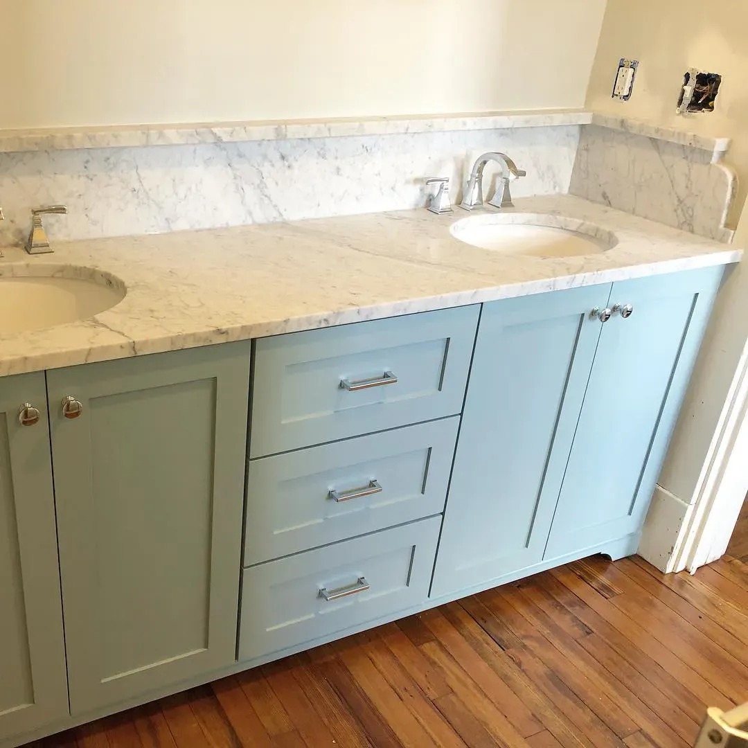 Benjamin Moore Colorado Gray Bathroom Vanity