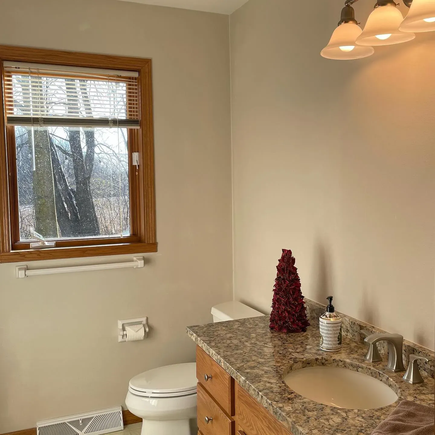 Baby Fawn bathroom color review