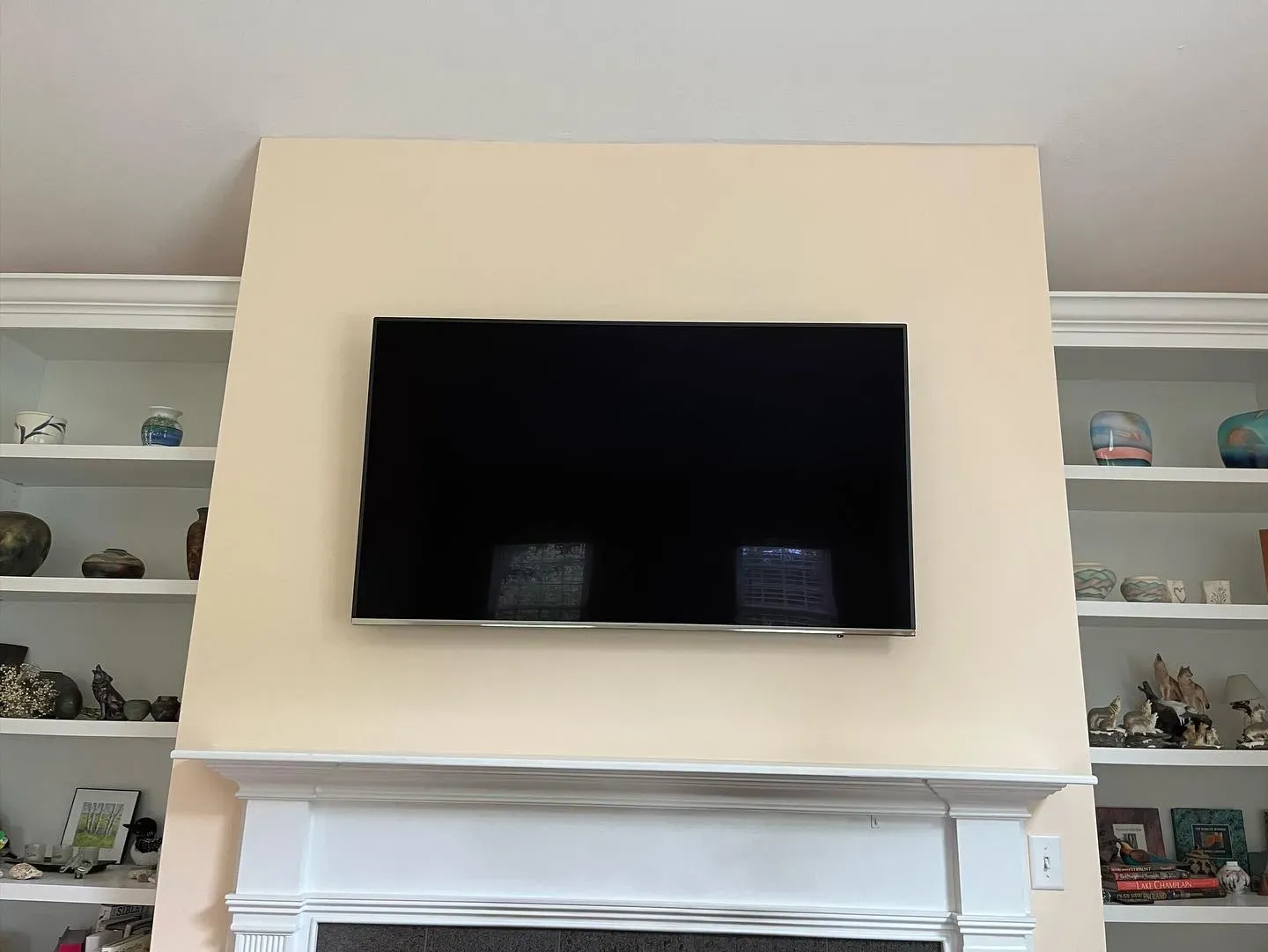 Benjamin Moore Georgia On My Mind living room paint review