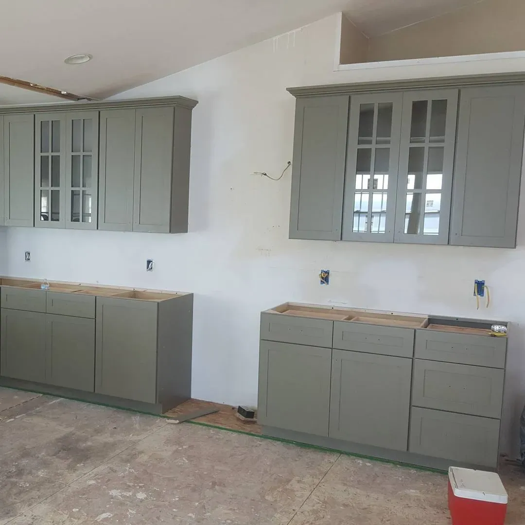 Gloucester Sage kitchen cabinets review