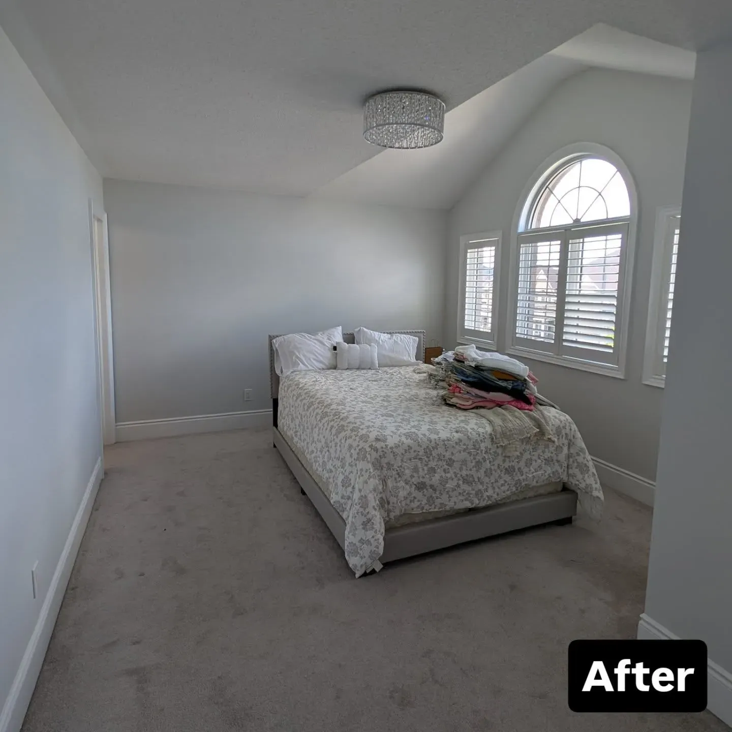 Benjamin Moore Horizon bedroom review