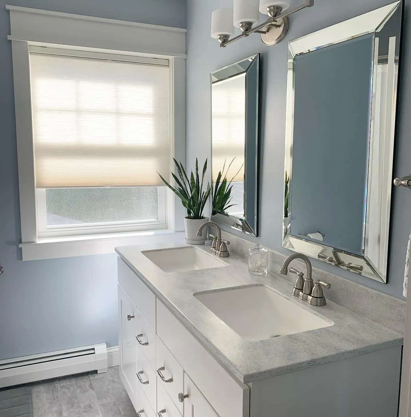 Iced Slate bathroom paint review