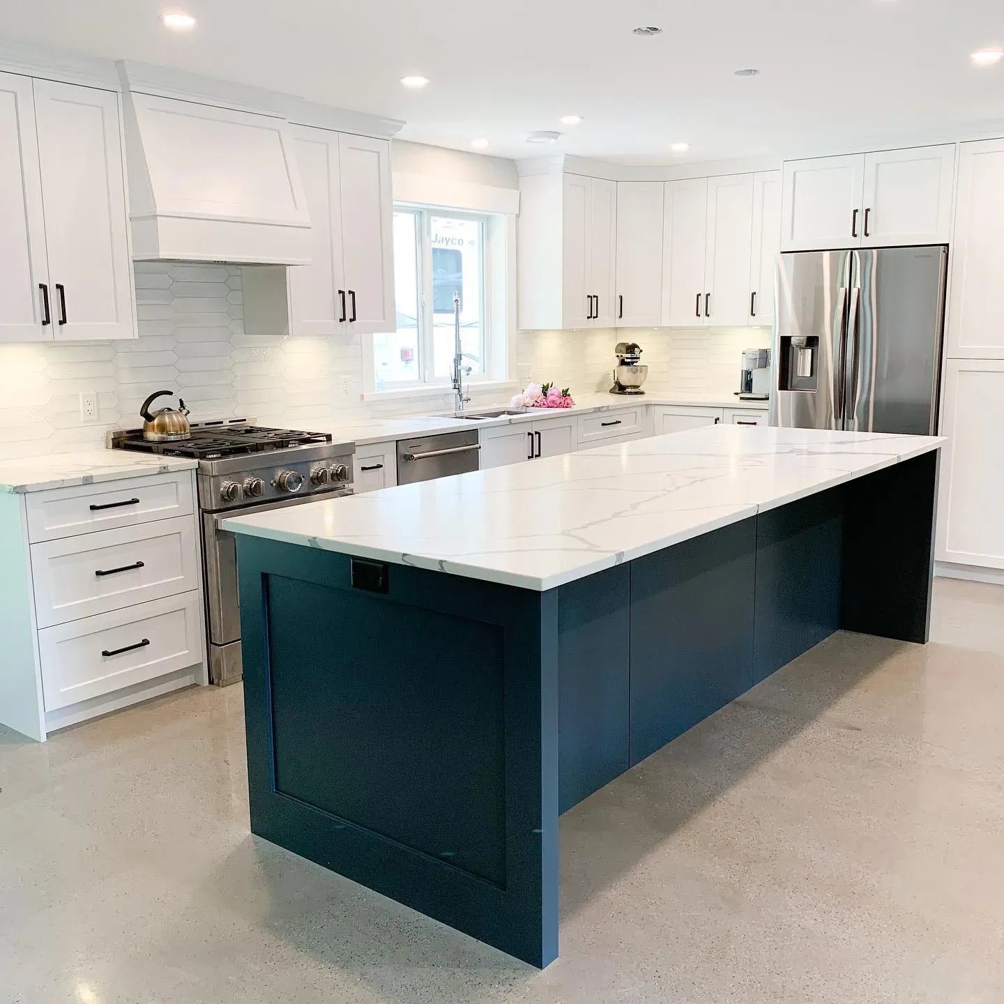 Lead Gray kitchen cabinets color