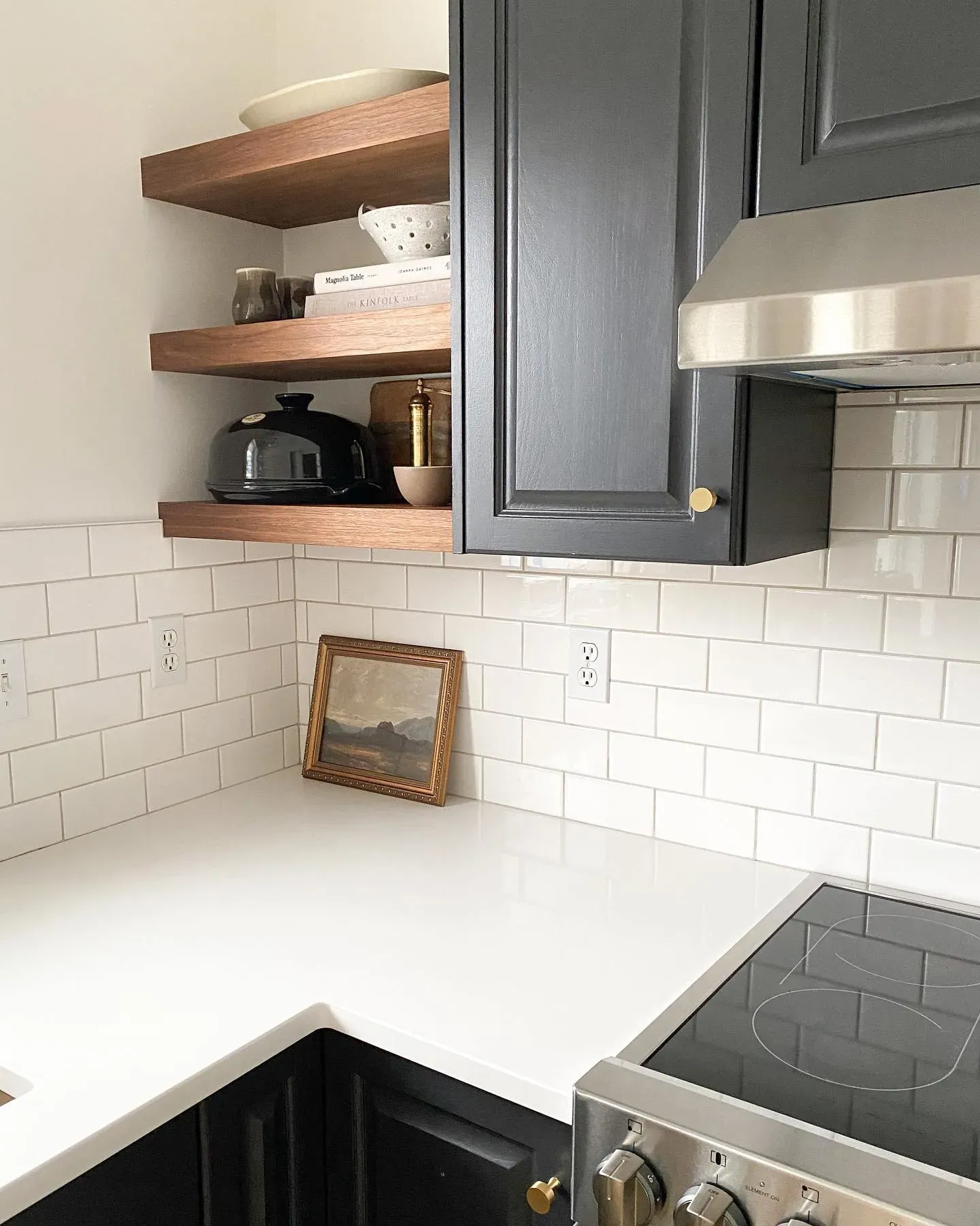 Benjamin Moore Midnight Oil kitchen cabinets review