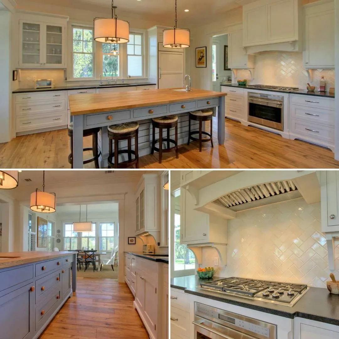 Benjamin Moore Mineral Alloy kitchen cabinets color