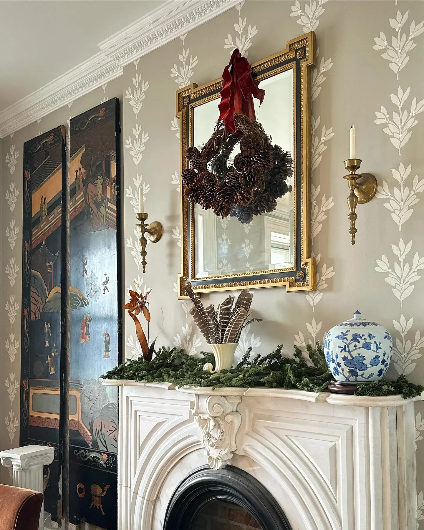 Benjamin Moore Northern Cliffs living room review