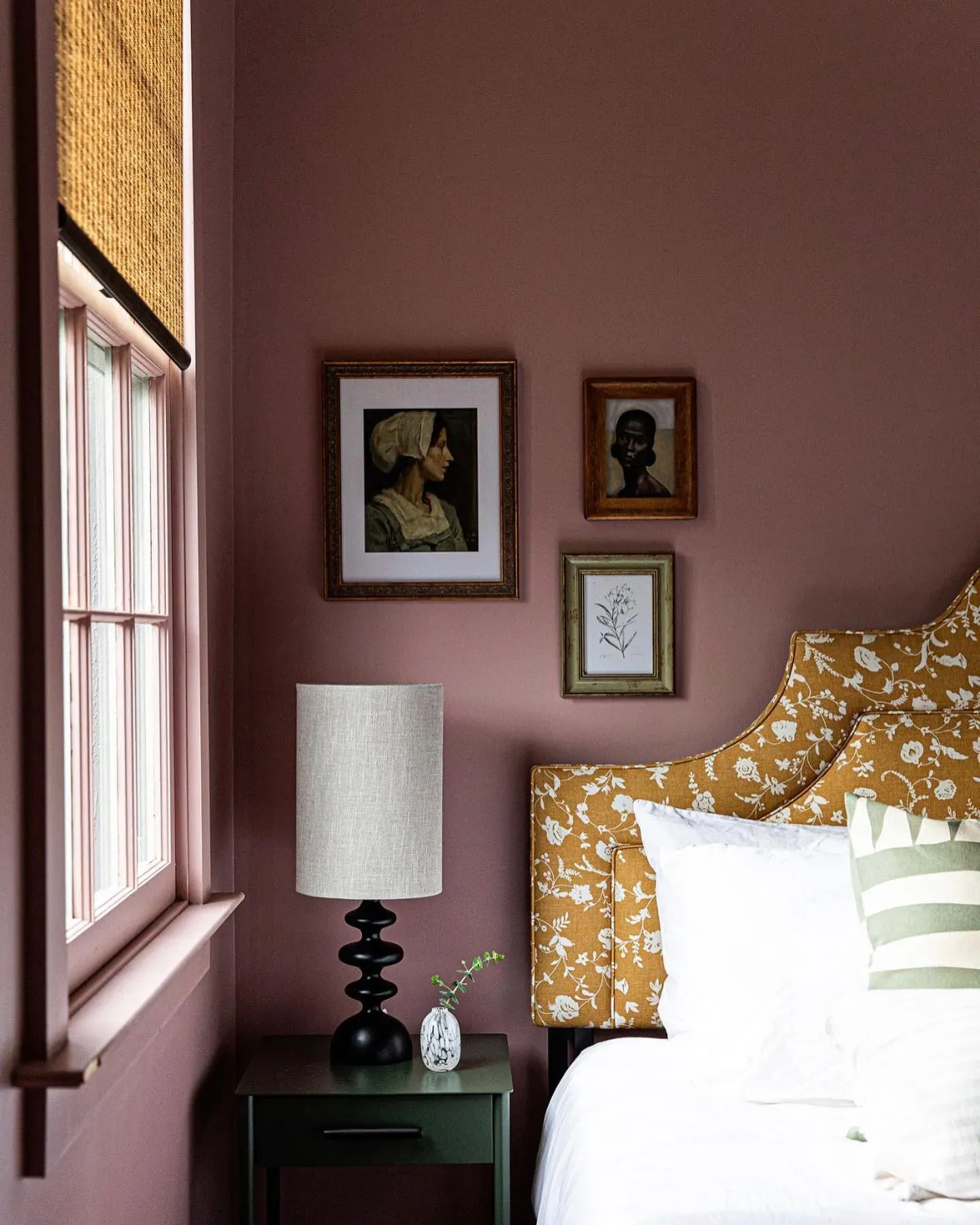 Benjamin Moore Rose Bisque bedroom inspiration