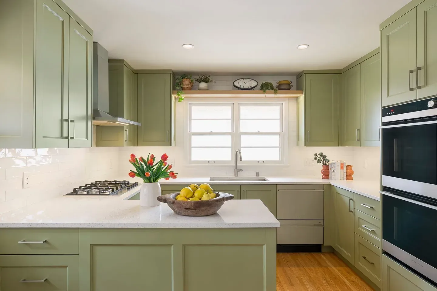 Rosemary Sprig kitchen cabinets color