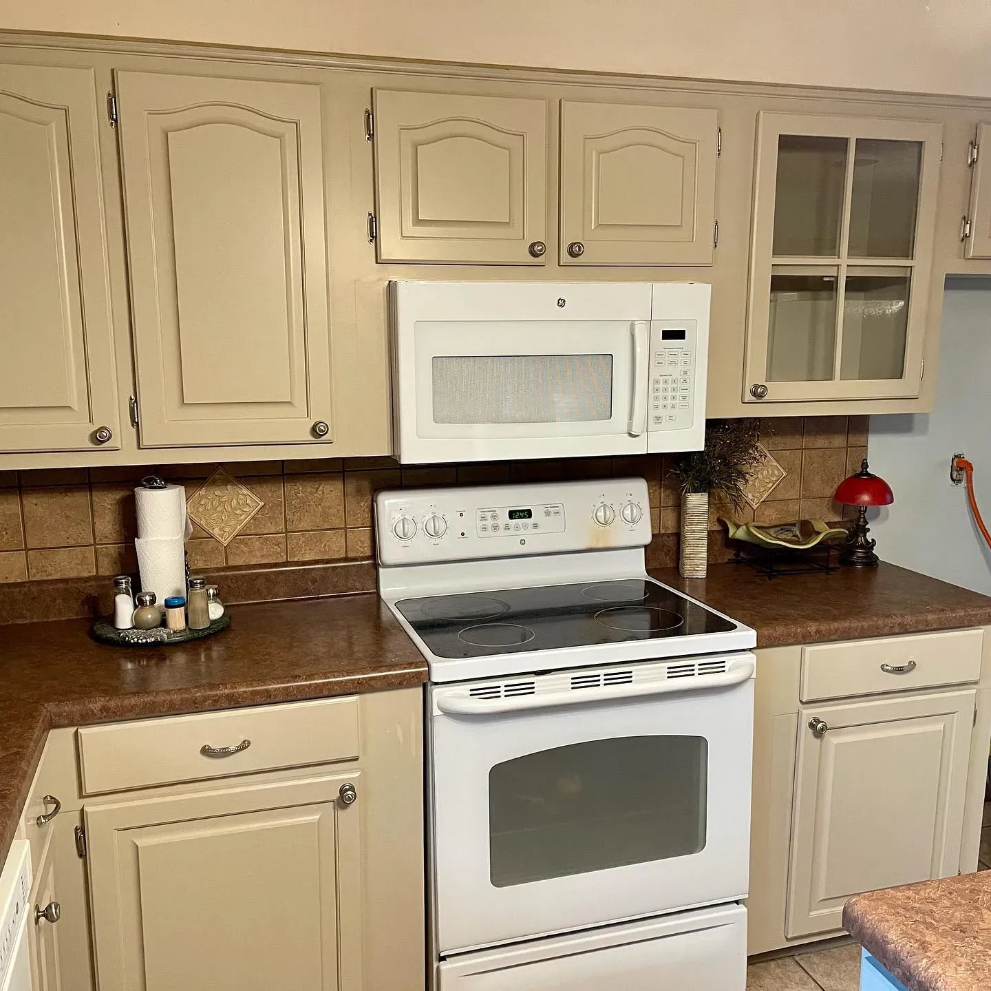 Rushing River kitchen cabinets color