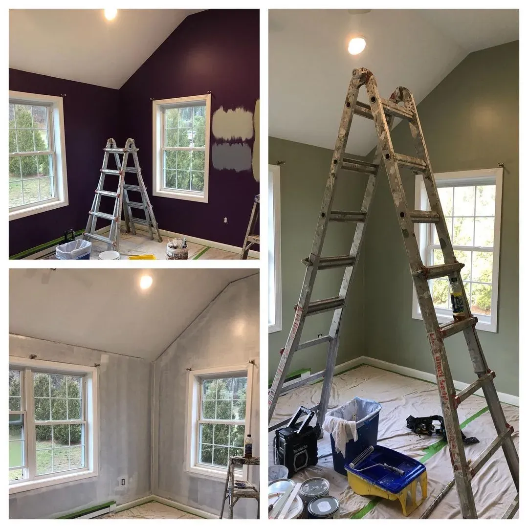 Benjamin Moore Saybrook Sage bedroom color review