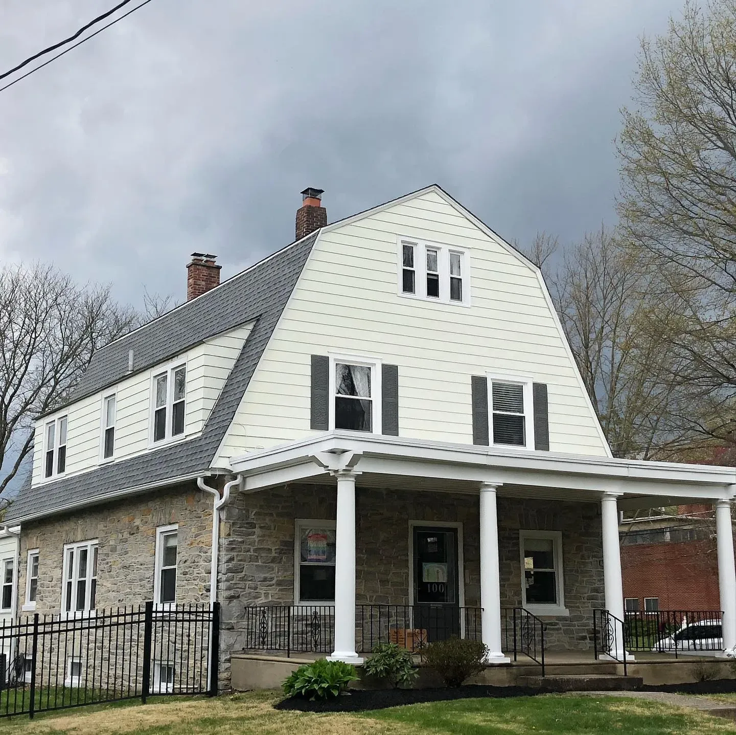 Benjamin Moore Silken Pine exterior paint