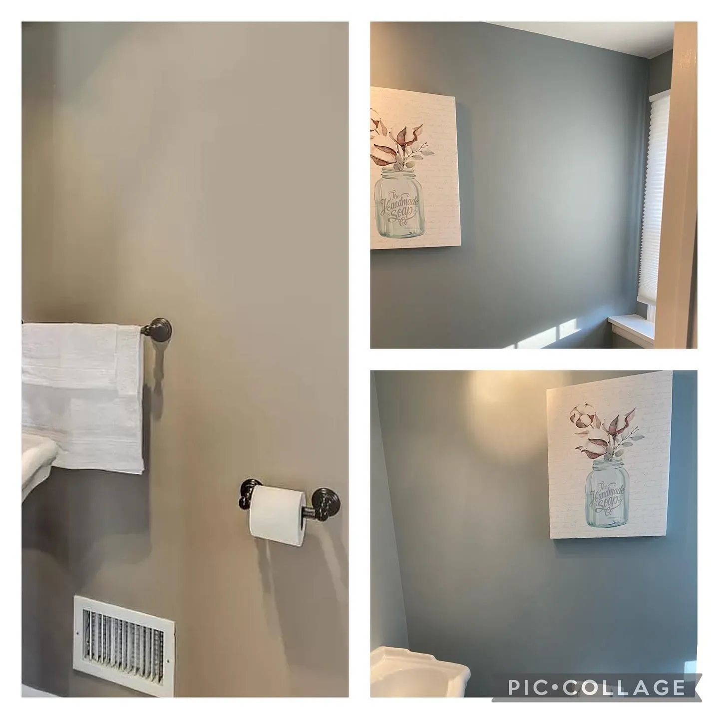 Benjamin Moore AF-545 bathroom review