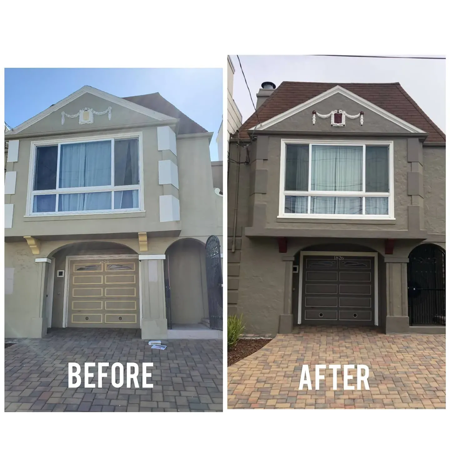 Benjamin Moore Stampede house exterior 