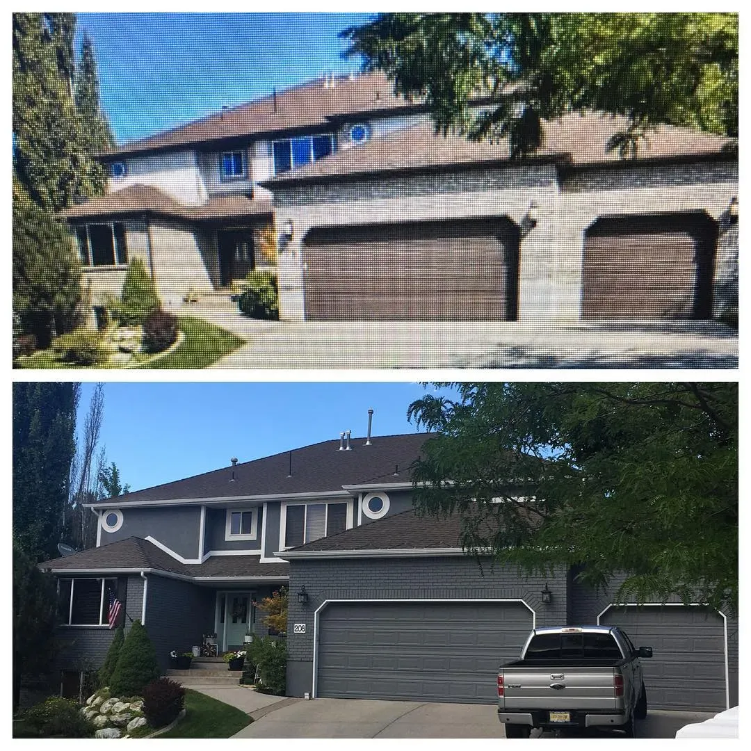 Benjamin Moore Steel Wool house exterior color review