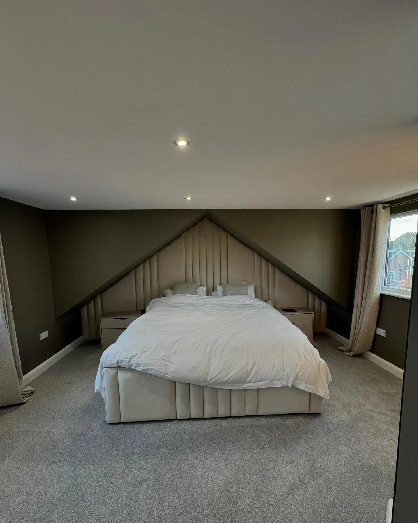 Taos Taupe bedroom interior