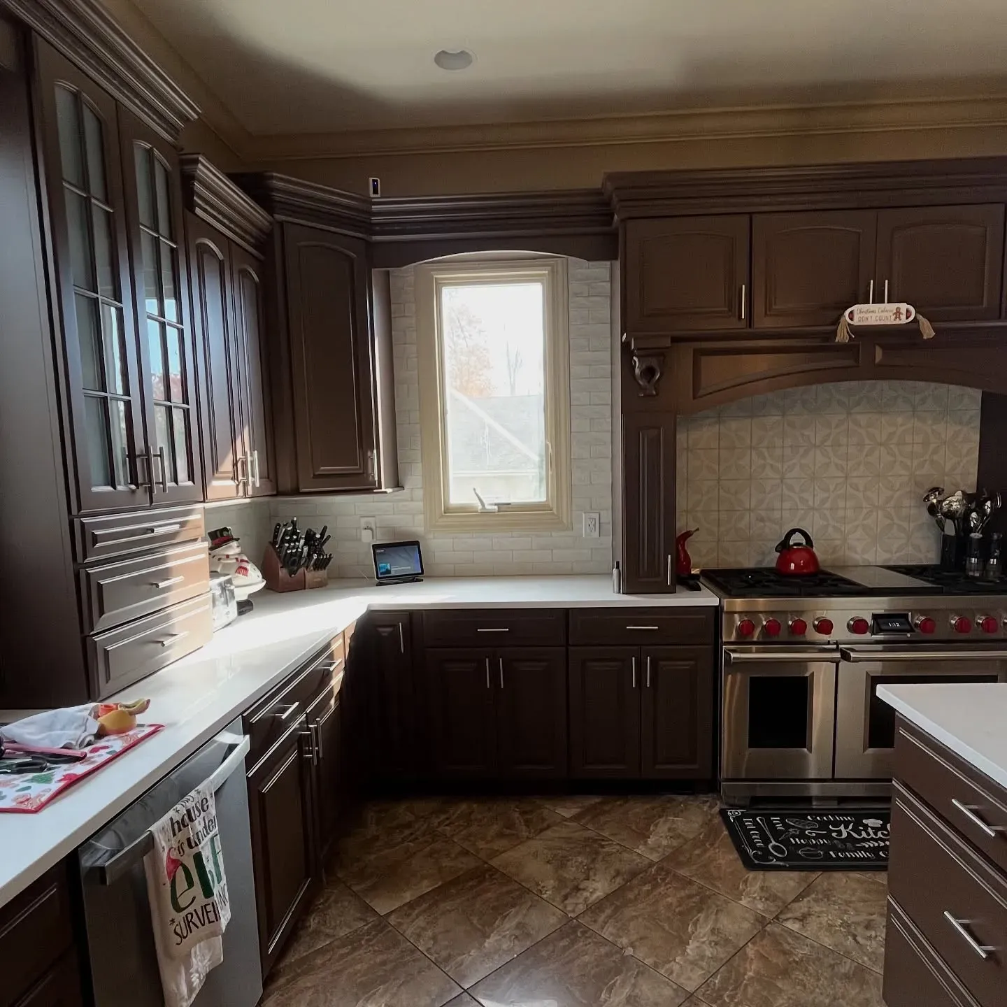 Benjamin Moore HC-70 kitchen cabinets paint