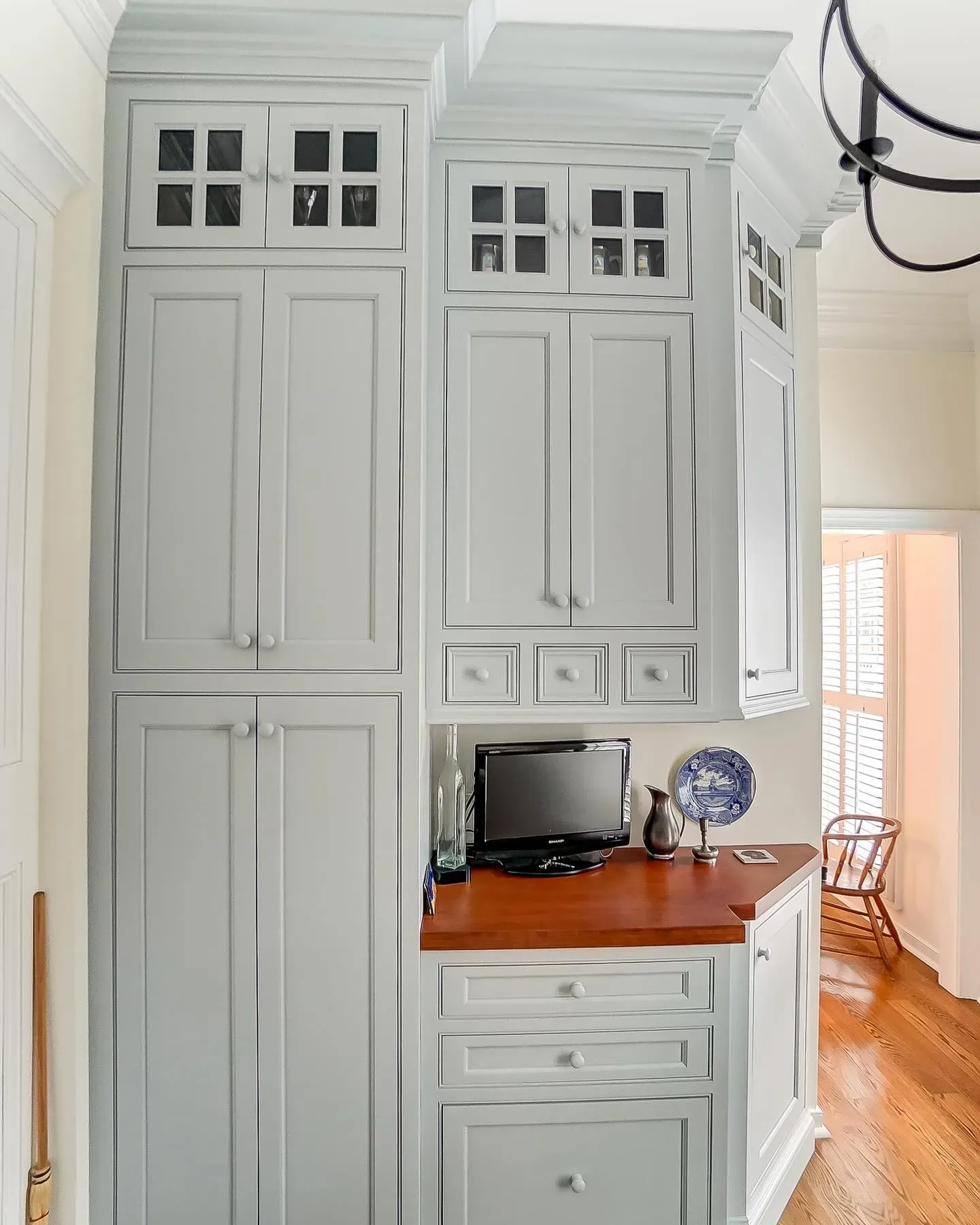 Wales Gray kitchen cabinets paint