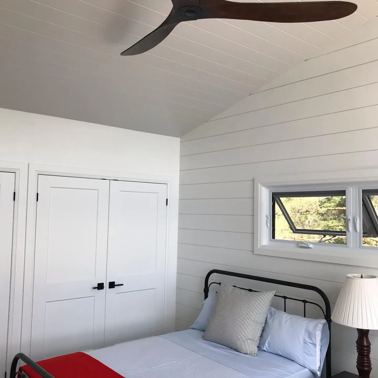 Benjamin Moore White Heron bedroom inspiration