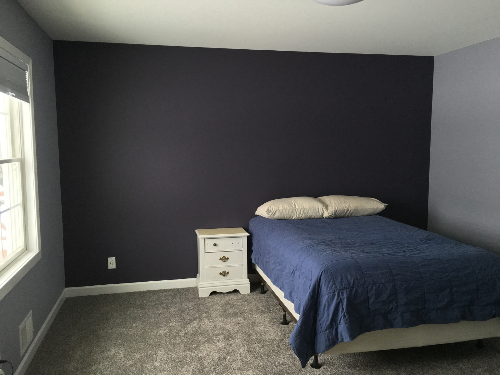 Interior with paint color Benjamin Moore Excalibur Gray 2118-50