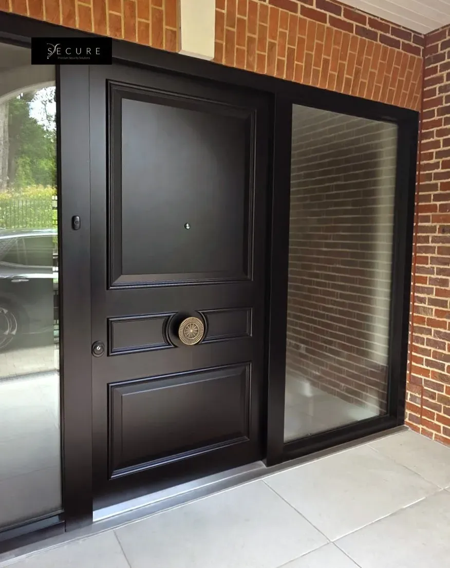 RAL 8022 front door paint