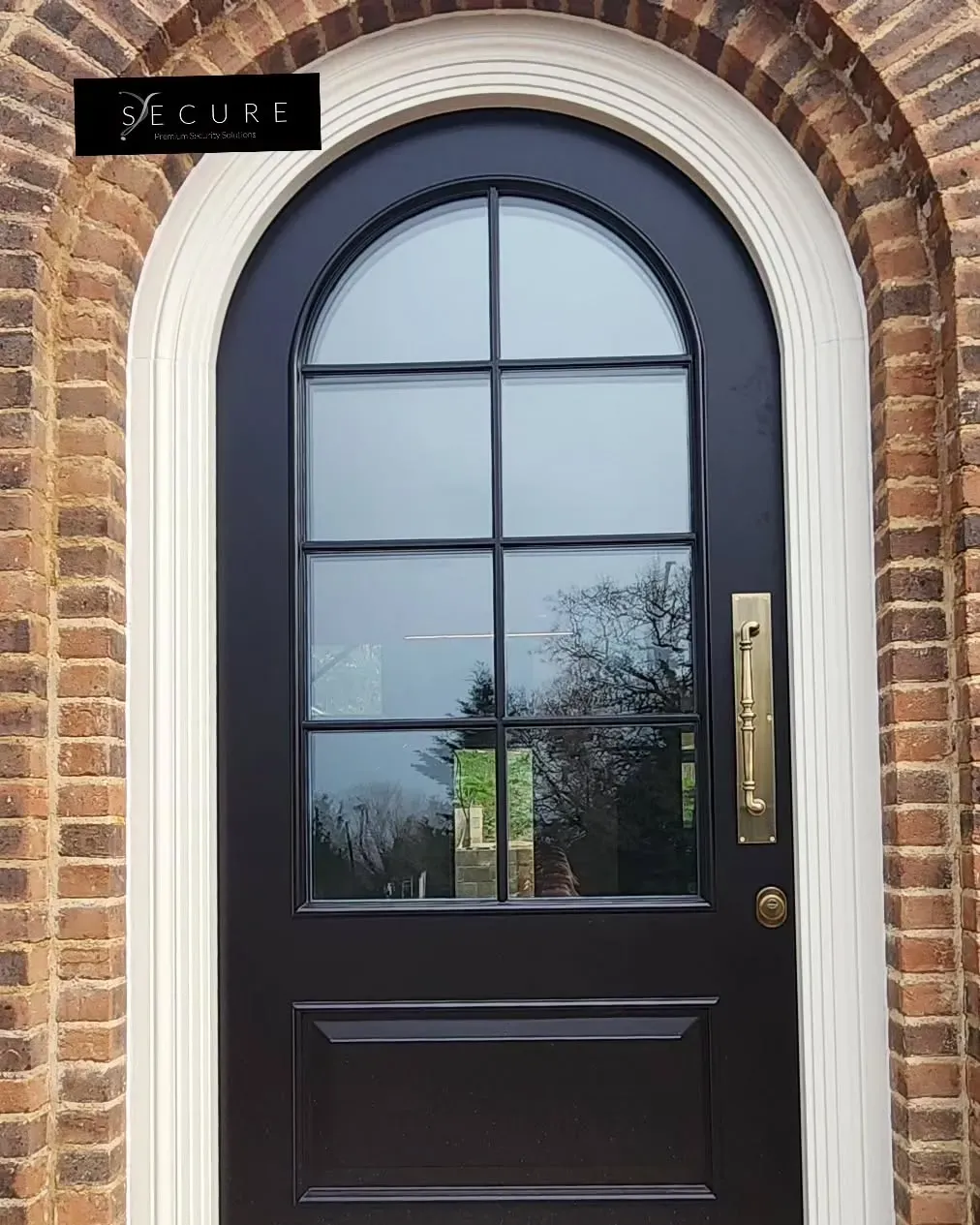RAL 8022 front door paint review