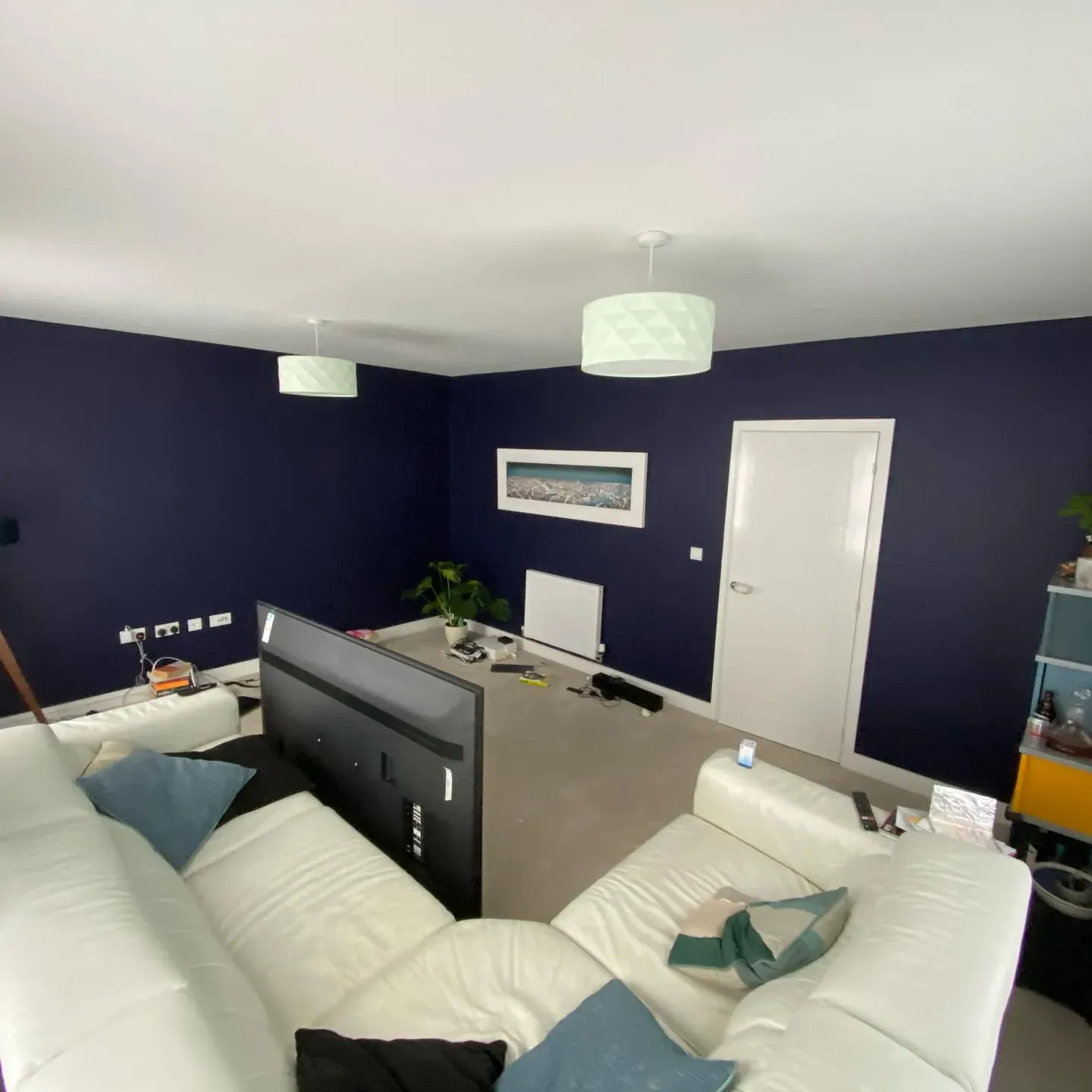 Black Opal living room color