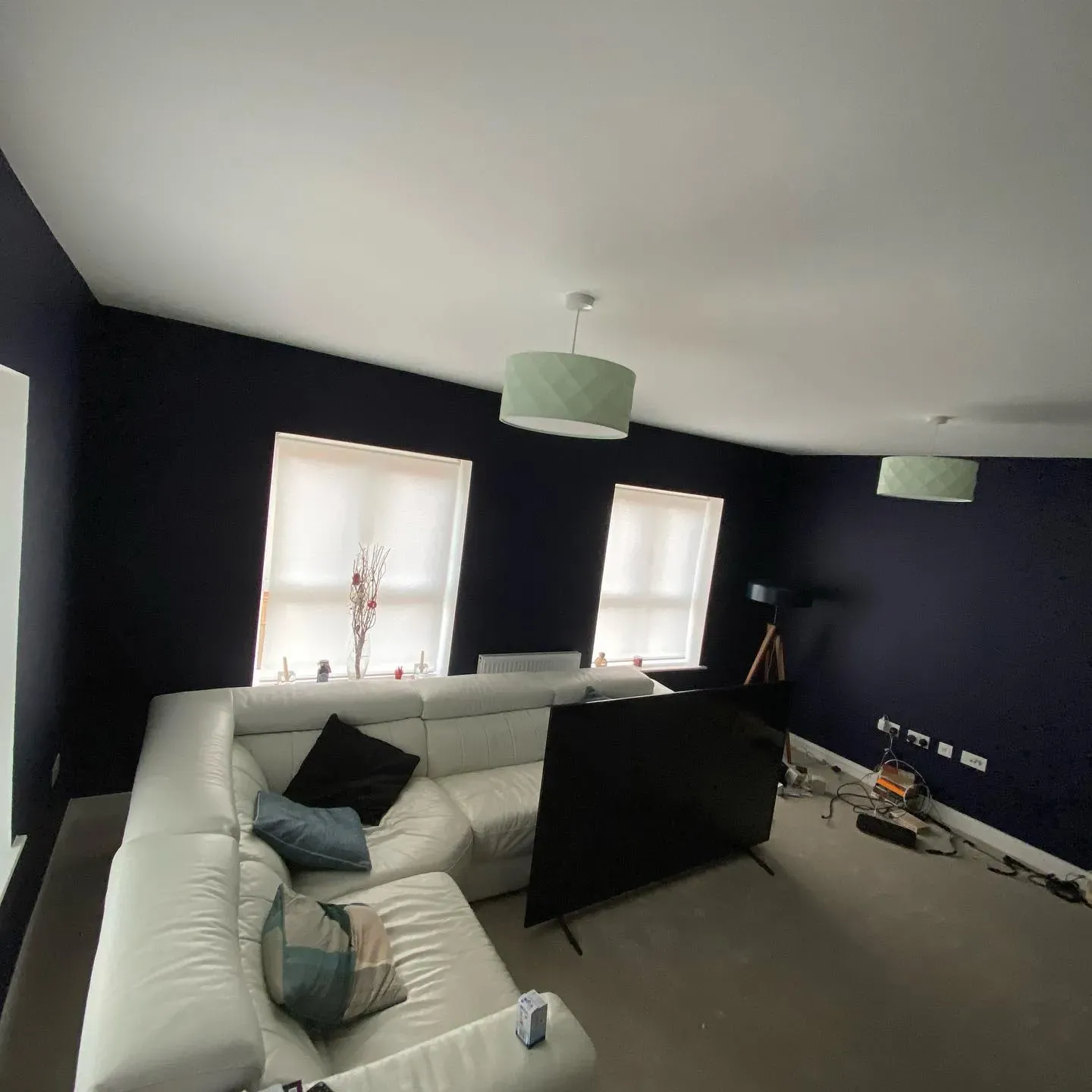 Black Opal living room makeover