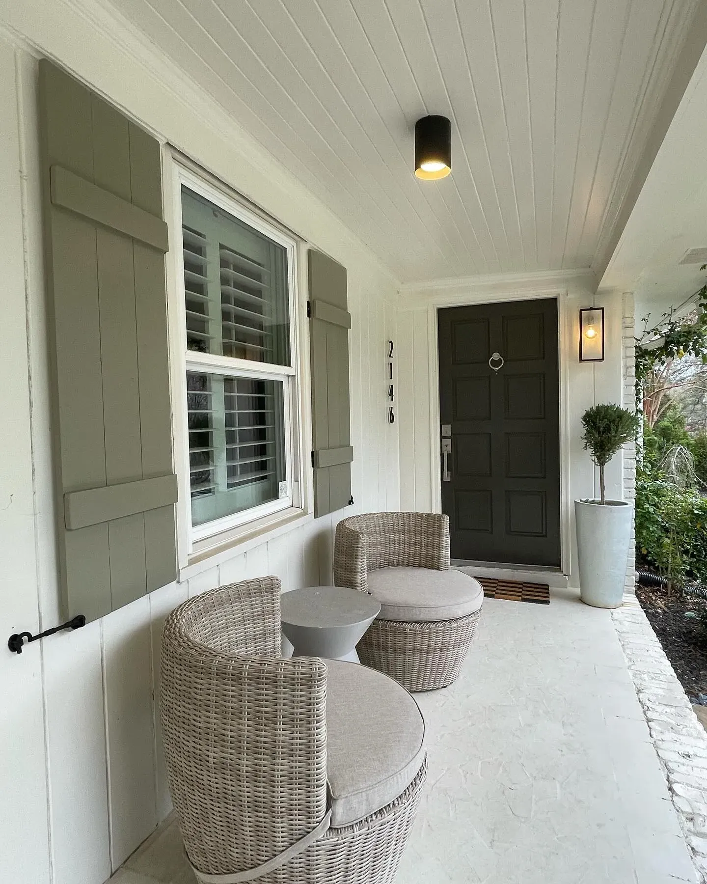 Sherwin Williams Bunglehouse Gray exterior color review