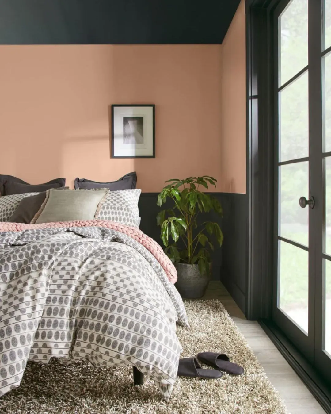 Canyon Dusk bedroom paint review