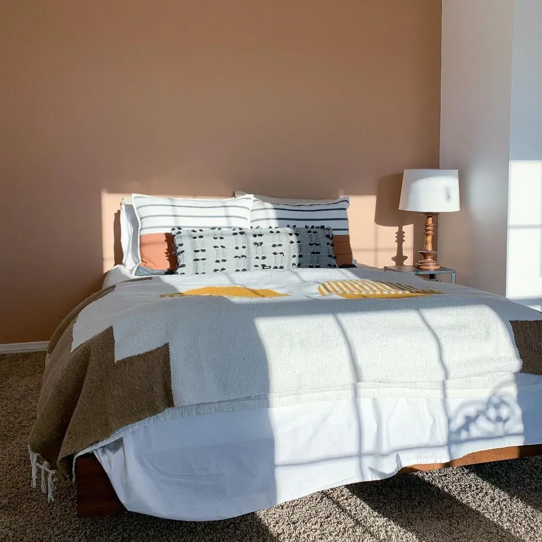 Canyon Dusk bedroom paint review