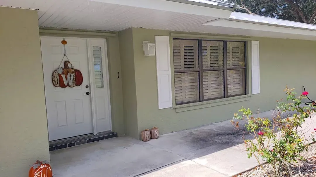 Sherwin Williams Celery house exterior color