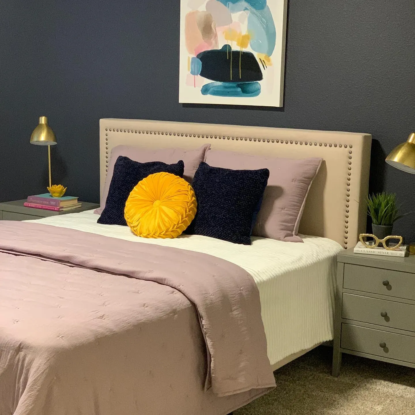 SW Charcoal Blue bedroom picture