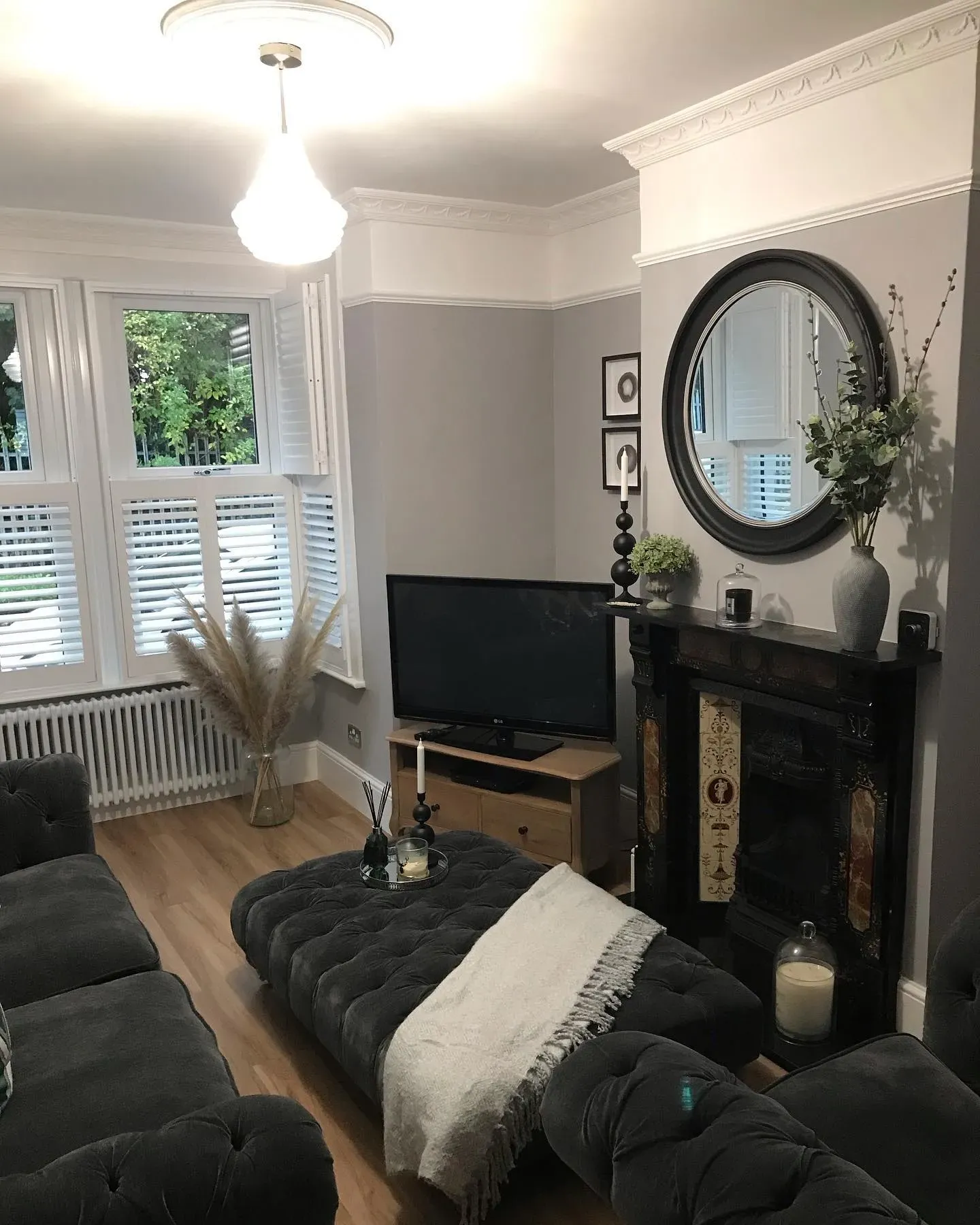 Grey Steel 2 edwardian living room 