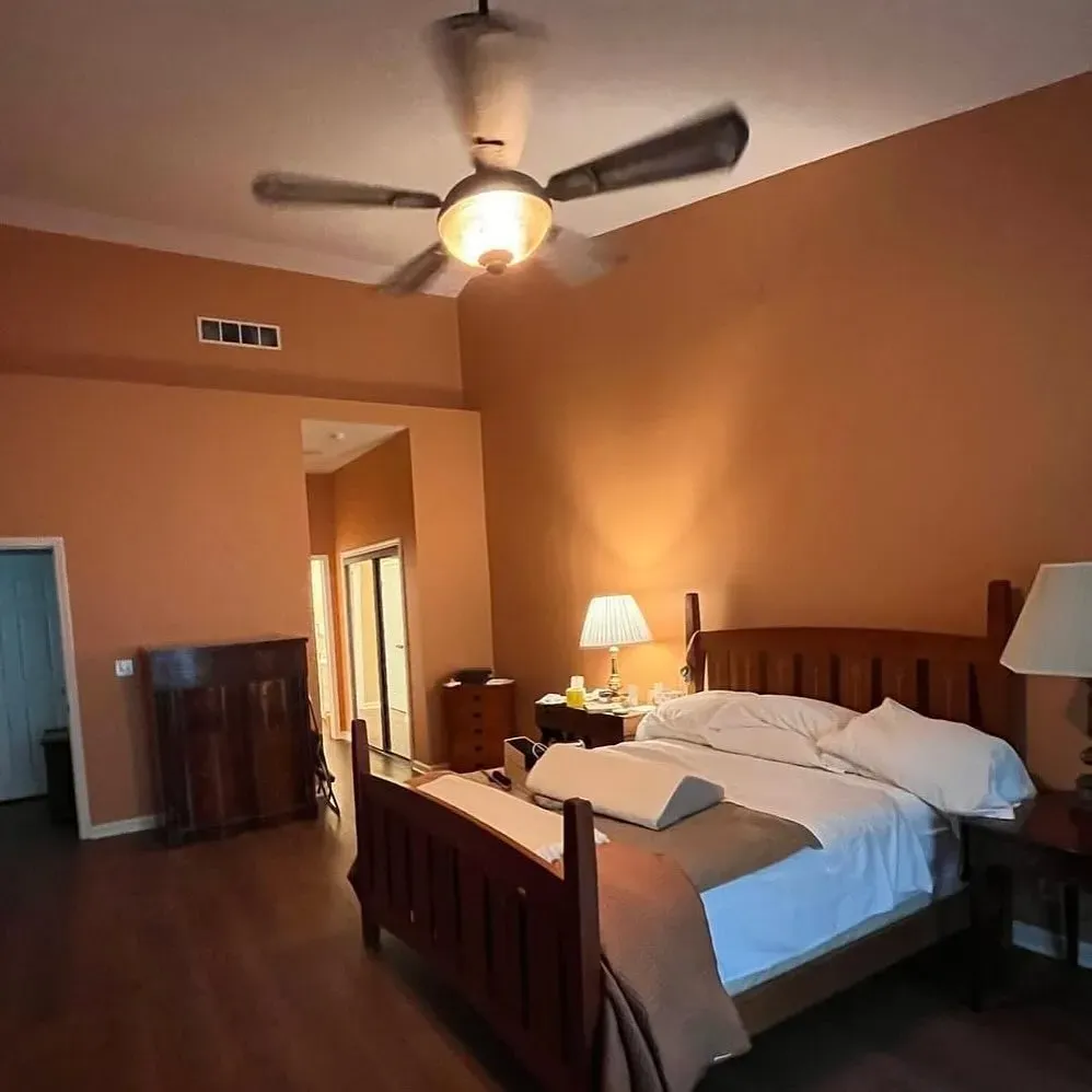 Sherwin Williams Chivalry Copper bedroom color